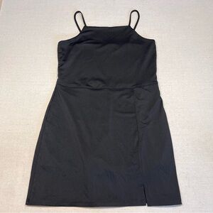 Art Class - Black Spaghetti Strap Dress with Built in Shorts -Size XL